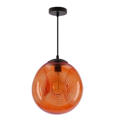 Plafonnier suspendu 1X60W E27 orange CLUB 31-51233