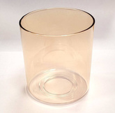 Abat-jour en verre ambré E14 pour la lampe Canabera 71-98361