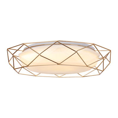 LED Deckenleuchte 24W Gold 43cm 4000K Sven 98-73174
