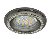 Plafonnier Candellux Soc-03 Bk Gu10 50W 230V Plafonnier Fixe Rond Fonte