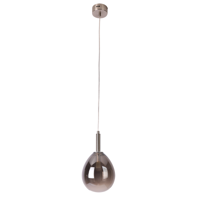 Hängelampe silberner Glasballon LED 6W Lukka Ledea 50133211