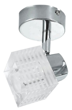 Applique 1x40W G9 abat-jour chrome cristal Malachite 91-31658