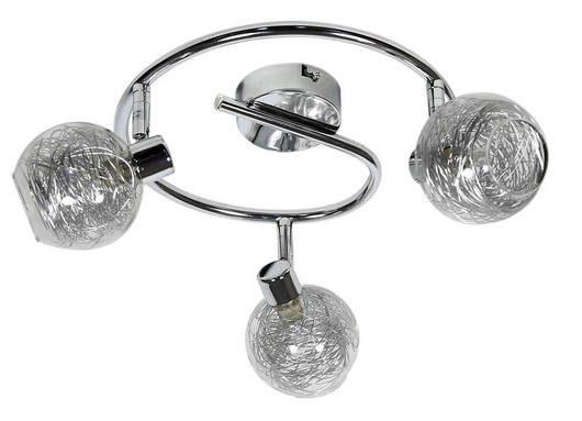 Candellux Lucas Spirala 3X40W G9 Chrom