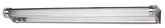 Applique salle de bain chrome 58cm LED 9W froid Moderno Candellux 20-40794