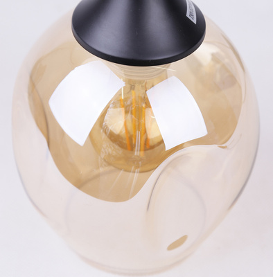 Suspension en verre noir/marron Aspa 31-00583