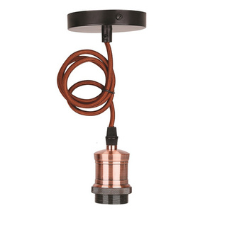 Pendelleuchte aus Metall mit Patina/Schwarz, E27 31-99962