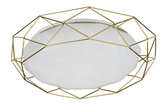 LED-Deckenleuchte 24W 43cm 3000K Gold SVEN 98-66312
