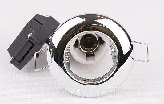 Plafonnier rond chromé OZS-01 2267003