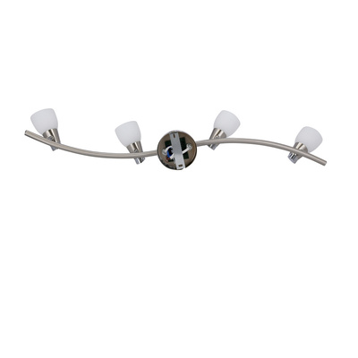 Wandleuchtenleiste 4X40W G9 Nickel matt/Weißchrom SELIA 94-70005