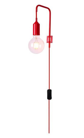 Red wall lamp + cable lamp Laren Ledea 50401191