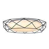 Plafonnier noir LED 24W 4000K Sven Candellux 98-73167