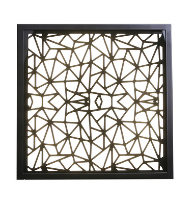 Laser 2 Black ceiling lamp 1x18w led