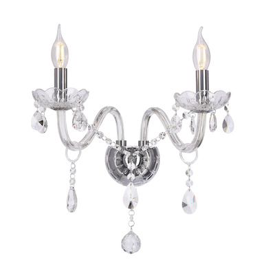 Aplic dublu auriu cu cristale Maria Teresa Candellux 22-94592