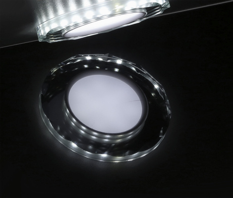 Deckenleuchte Öse Candellux Ssp-25 Ch/Tr+Wh 8W Led 230V Ring Led Weiß