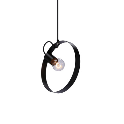 Lampe suspendue en métal noir Nexo Ledea 50101199