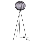 MELLOW lampă de podea neagră 1x40W E27 abajur 52 sferă neagră 51-41944