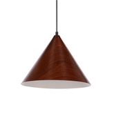pendanta dunca 32cm E27 abajur nuc inchis
