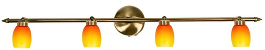 Candellux Olivia Strip 4X40W G9 Patina Regenbogen