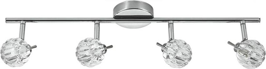 Bandă de perete 4X40W G9 crom BOMBOLA 94-70319