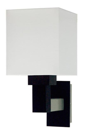 Wall lamp sconce 1x60W E27 wood with a silver shade Favorita 21-25145