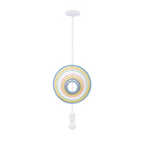 HOOPS 8 HANGING LAMP 1X20W E27 IQ KIDS MIX COLOR