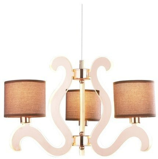 Lampa suspendata din cupru 3x40W + candelabru LED 18.4W Ambrosia Candellux 33-33888