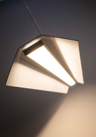 PLAFONNIER SUSPENDU CANDELLUX APETI KALAMOS LED NOIR 4000K