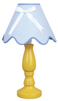 Lampe de table jaune-bleu Lola 41-63489