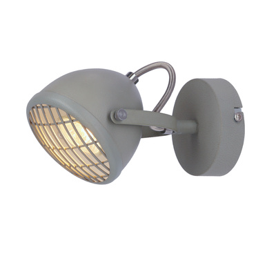 Lampa ścienna kinkiet 1X50W GU10 betonowy szary PENT 91-67999