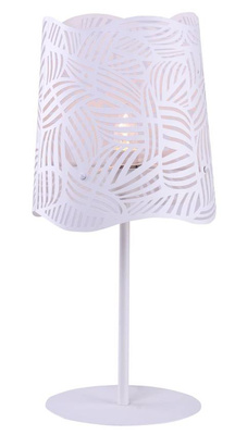 Lampe de table en métal blanc Maracana 41-18024