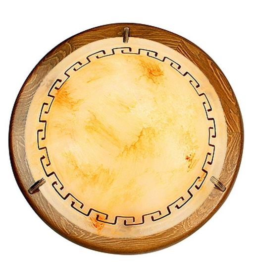 Plafon ceiling lamp 1X60W E27 brown ALABASTER 13-31061
