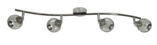 Lampa sufitowa NOVEL listwa regulowana 4-punktowa do korytarza metalowa