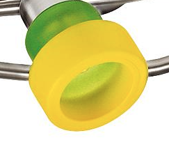 Abajur din sticlă albă G9 Togo 71-76901