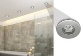 Luminaire de salle de bain hermétique chromé IP65 SH-06 8cm
