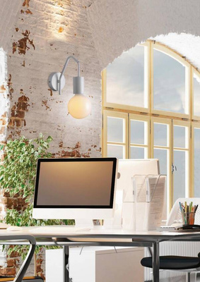 Applique cadre en métal blanc mat Basso Candellux 21-70982