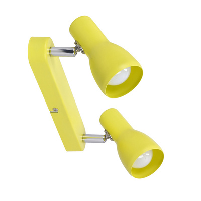 Plafonnier applique bande moutarde 2x40W Picardo 92-52407
