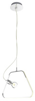 PLAFONNIER SUSPENDU CANDELLUX APETI IKARIA E27 LED+12W LED CHROME 4000K