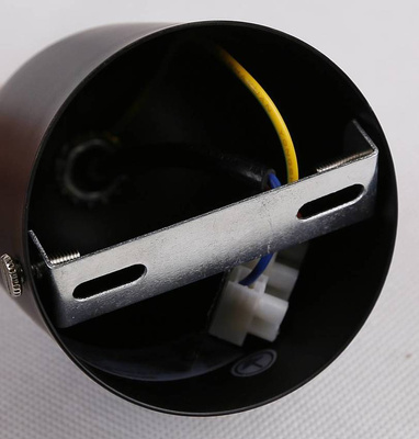 Pendelleuchte aus schwarzem/bernsteinfarbenem Glas Felis 31-00156