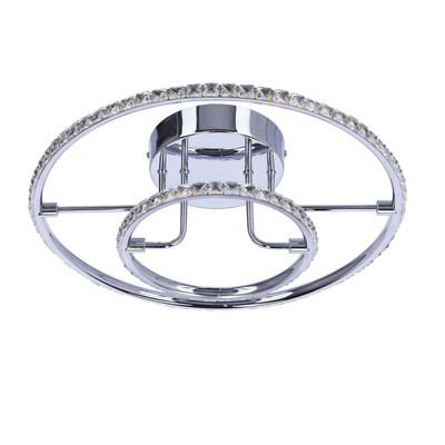 Plafoniera rotunda LED crom plafon 36W 3000K Adel Candellux 98-69634