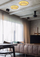 Ceiling lamp golden 50cm LED ceiling lamp Merle 98-66190
