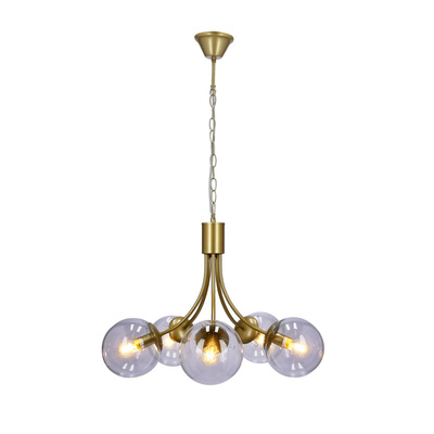 Lustre doré 5xE14 60cm Dani 35-79275