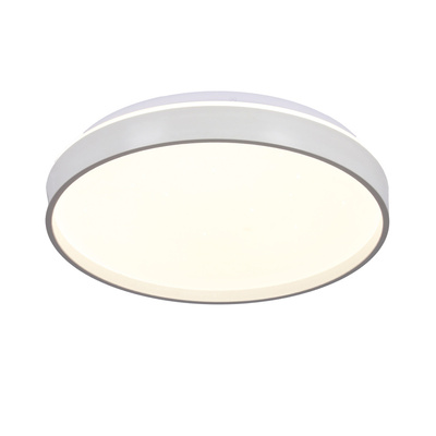 Texas lampa sufitowa plafon 15w led 29 cm klosz biały