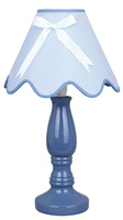 Lampka stołowa nocna niebieska Lola 41-04710