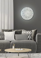 Plafoniera de perete rotund alb din sticla 60W Rock Candellux 13-82176