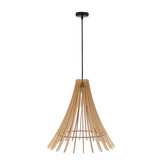 Eco 1 Hängelampe 1x40 E27 Lampenschirm aus Holz