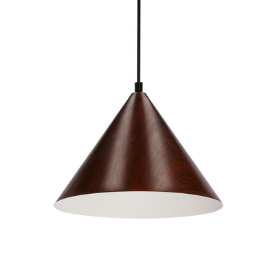 pendanta dunca 25cm E27 abajur nuc inchis