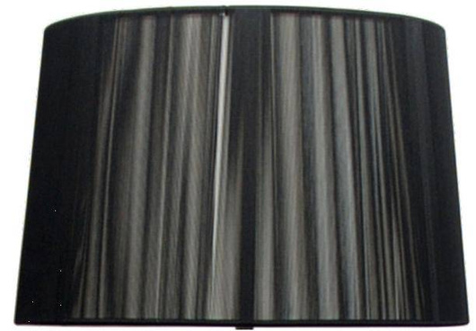 Abajur negru 35x22cm pentru lampadare Gillenia 77-11152