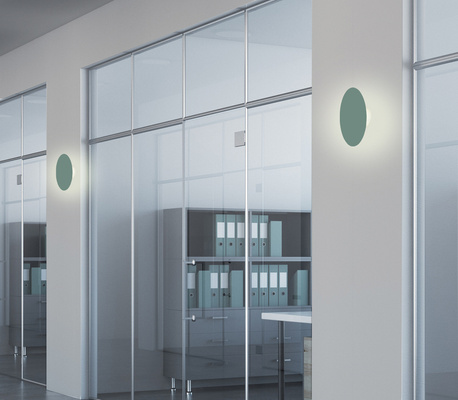 Wandleuchte grünes Metall LED 6W 150mm Holar Ledea 50433249