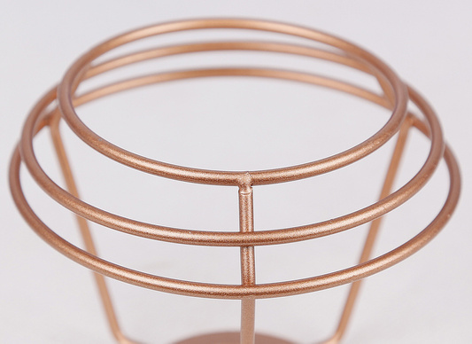 Plafonnier plafond noir abat-jour en cuivre 3xE14 40W Neria 98-83111