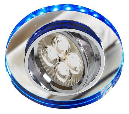 SSU-23 Candellux 2263830 blaue runde LED-Deckenleuchte mit Neigungsfunktion